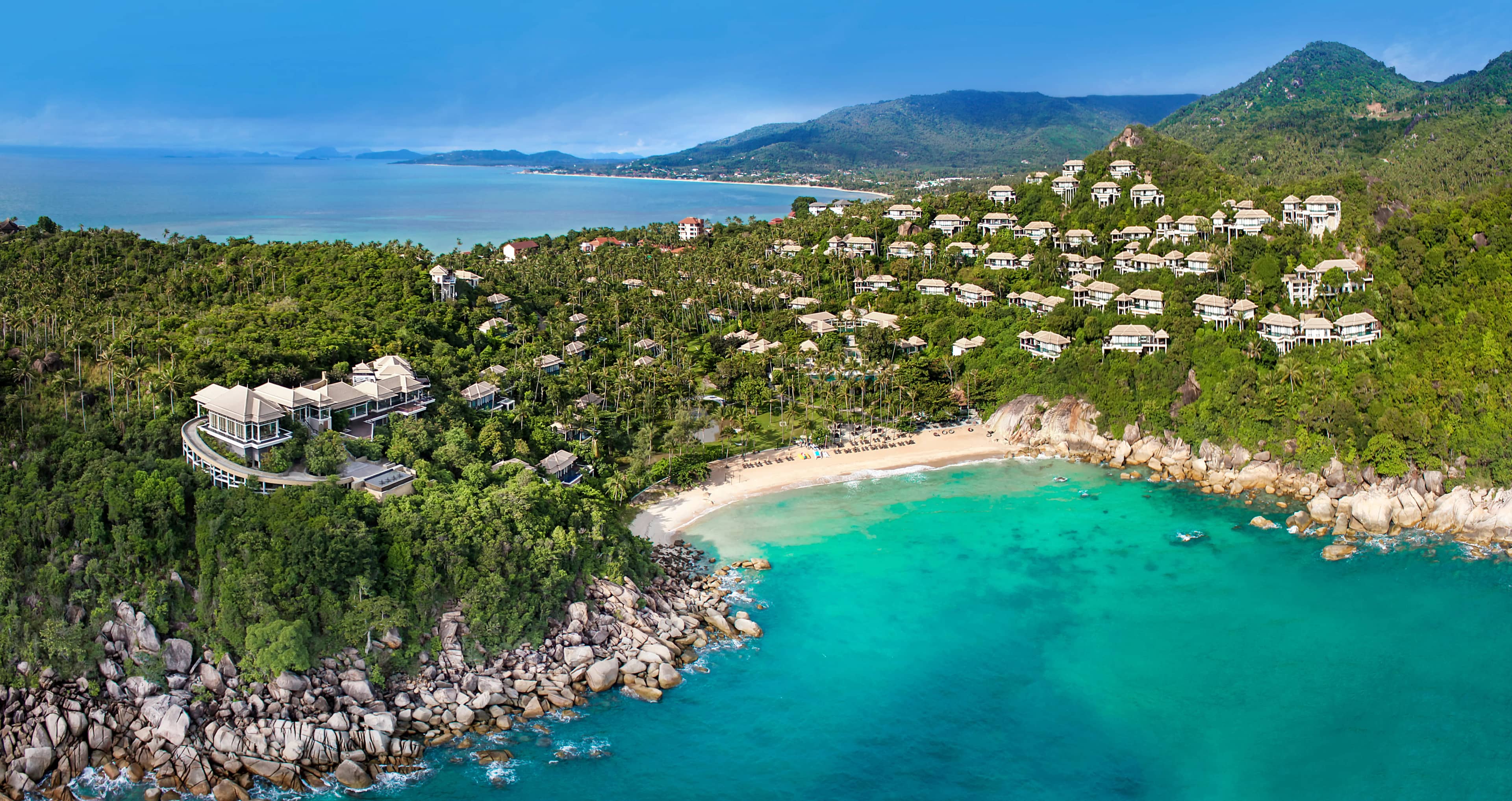 Luftaufnahme von Banyan Tree Samui